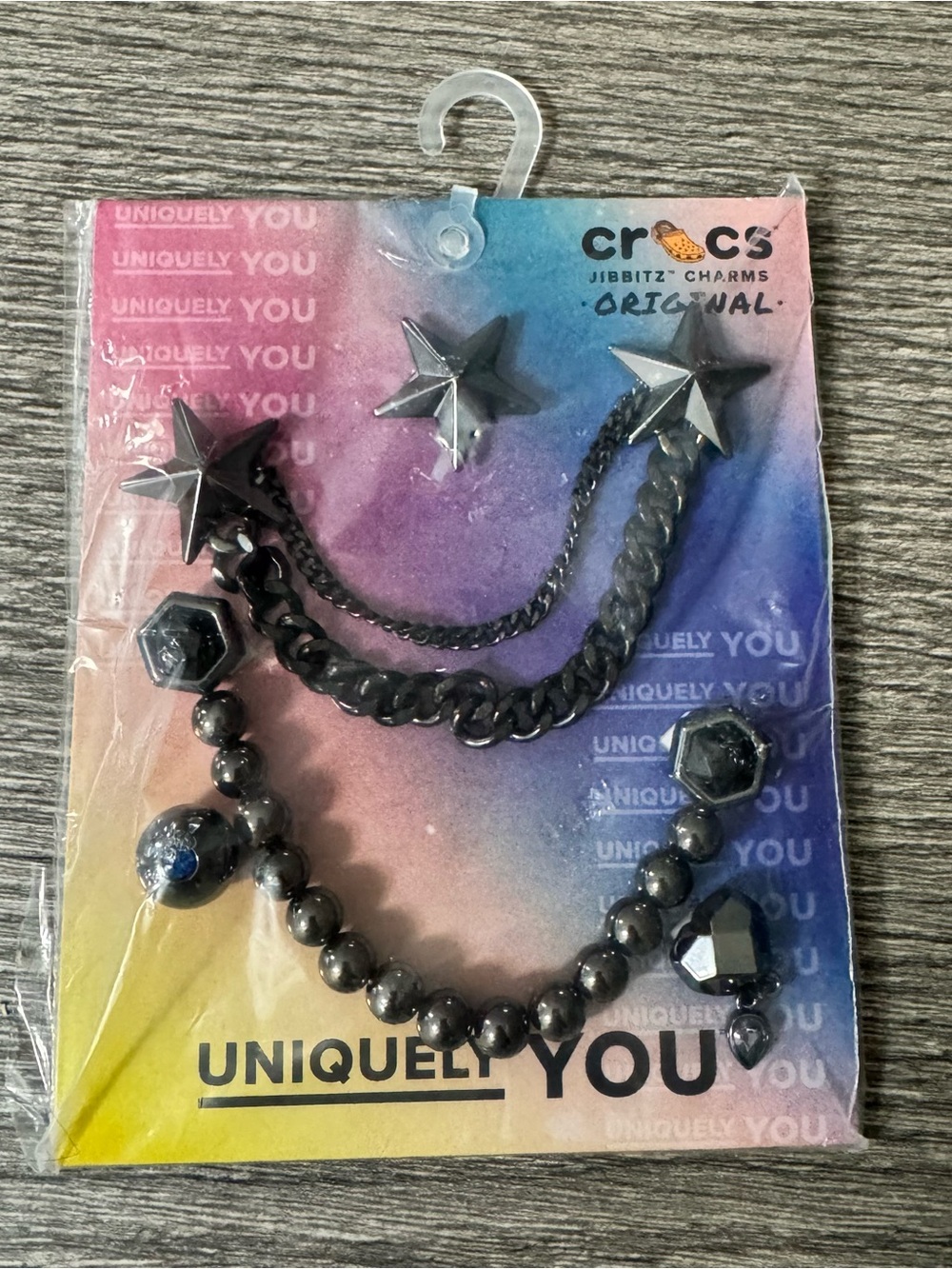 Crocs Jibbitz Punk metal Charms 5 Pack Gothic Charms